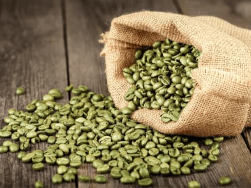 Green coffee bean