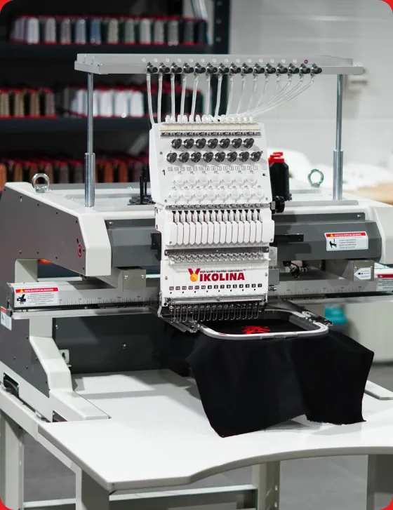 Vikolina embroidery machine