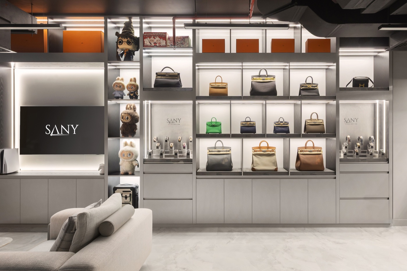 Sany watch showroom interior